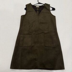 Max Studio Dark Green Mini Dress